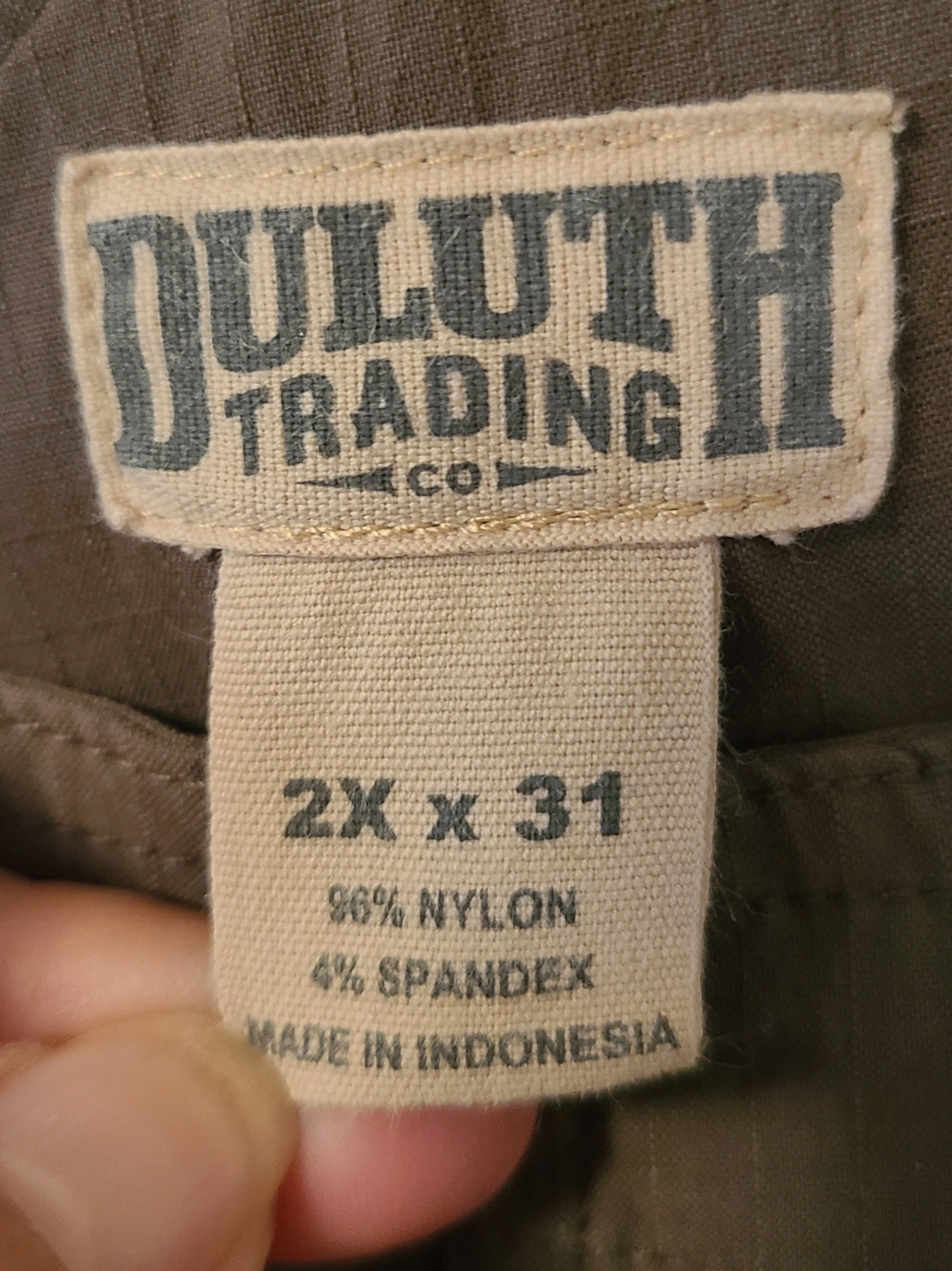 Women's Duluth Trading Co Brown Cargo Bib Overalls - Utility Pockets - Picture 2 of 4